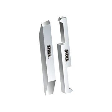 HSS-Drehlingsatz (2-teilig) mit 12-mm-Schaft und Winkeln von 55° und 60°
