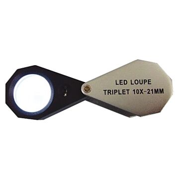 Klapplupe mit LED-Beleuchtung