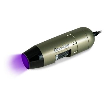 Digitalmikroskop Dino-Lite Spezielle Beleuchtung AM4113FVT2 mit ~375 nm UV LEDs und UV Return Filter