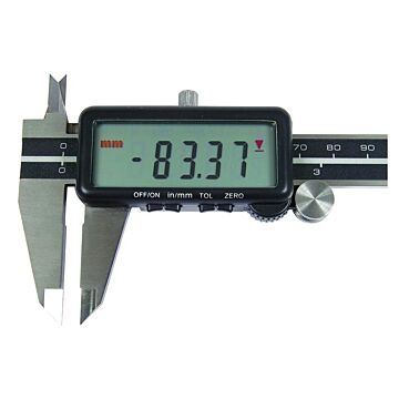 Digitaler Messschieber mit grossem LCD-display und Toleranzangabe