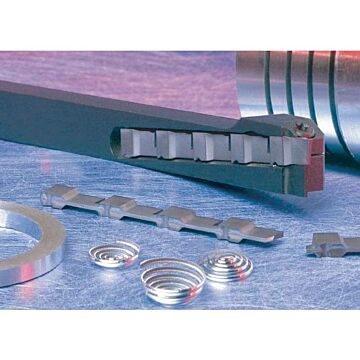 Abstechhalter für auswechselbaren Abbrechsteckplatten
