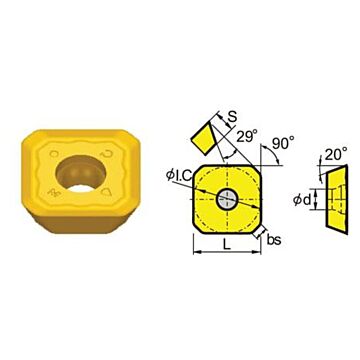 Wendeplatte SEET 12T3-HC-P35