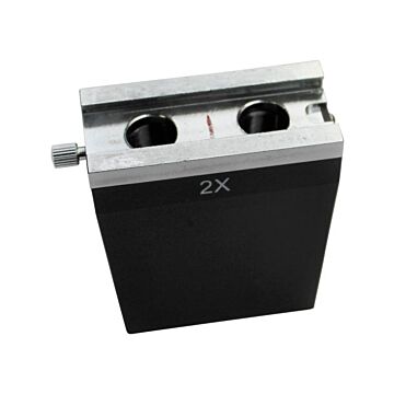 Schlittenobjektiv 2X, 20x vergr.