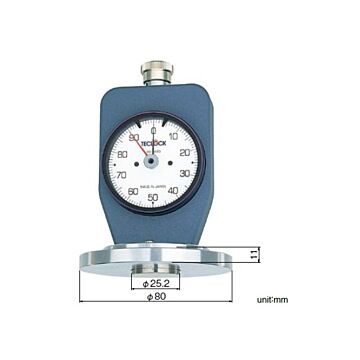 Teclock GS-744G Typ FO Shore Durometer