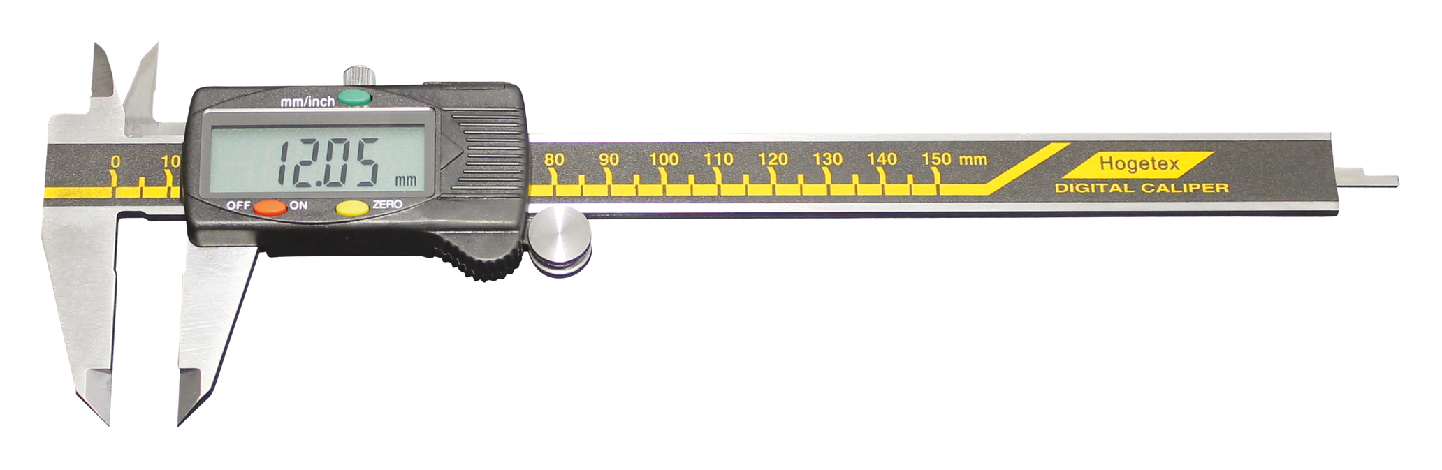 SCHIEBLEHRE LCD: Messschieber, analog - digital, 150 mm bei